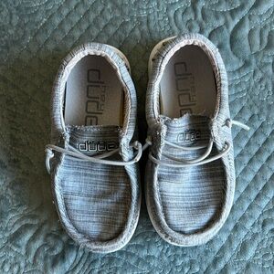 Hey Dude, wally style slip on shoe. Size 8 toddler.